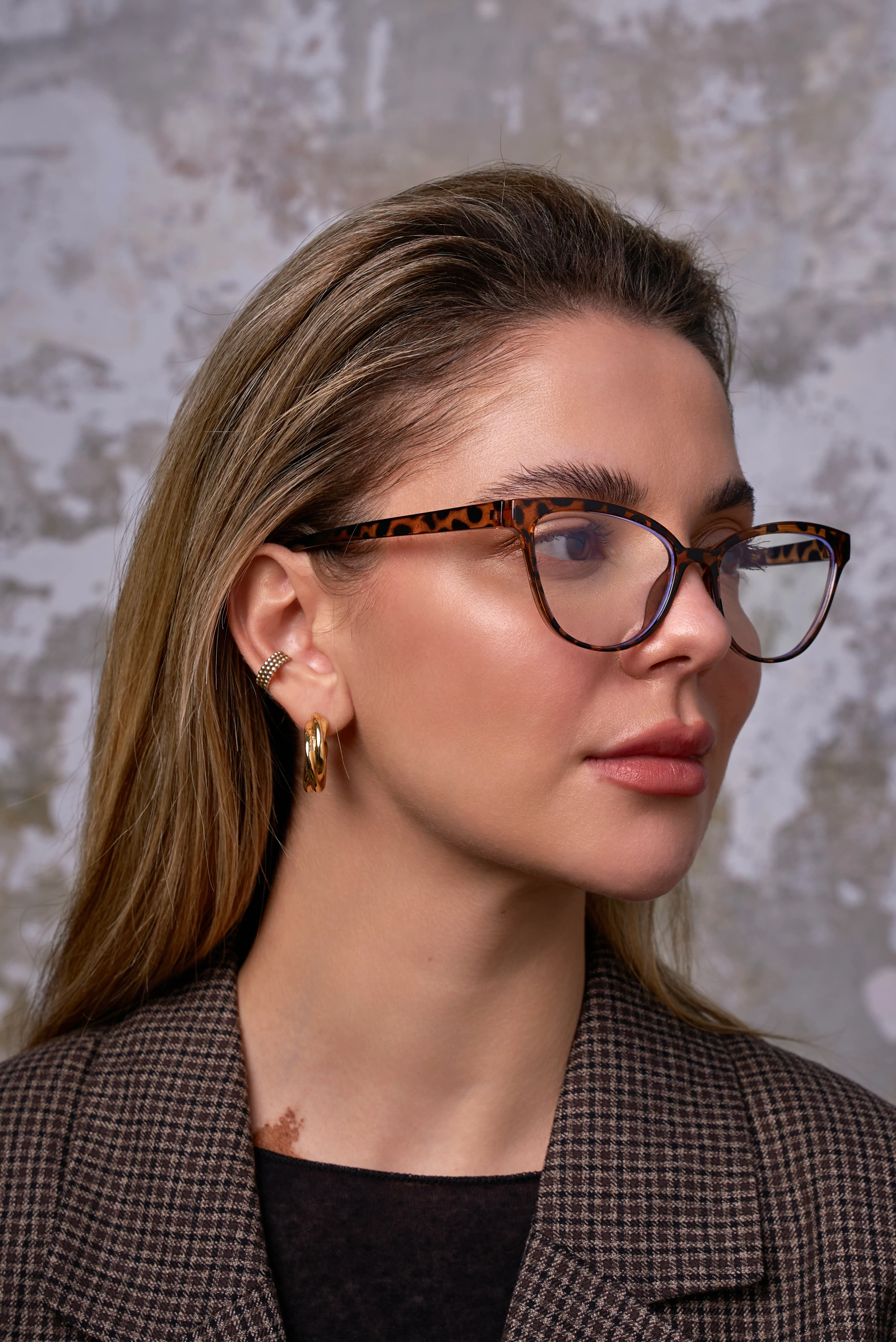 Cunda Leopar Mavi Işık Koruyucu Gözlük