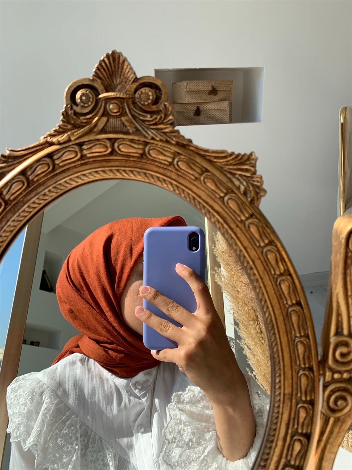 Keten Eşarp Tarçın