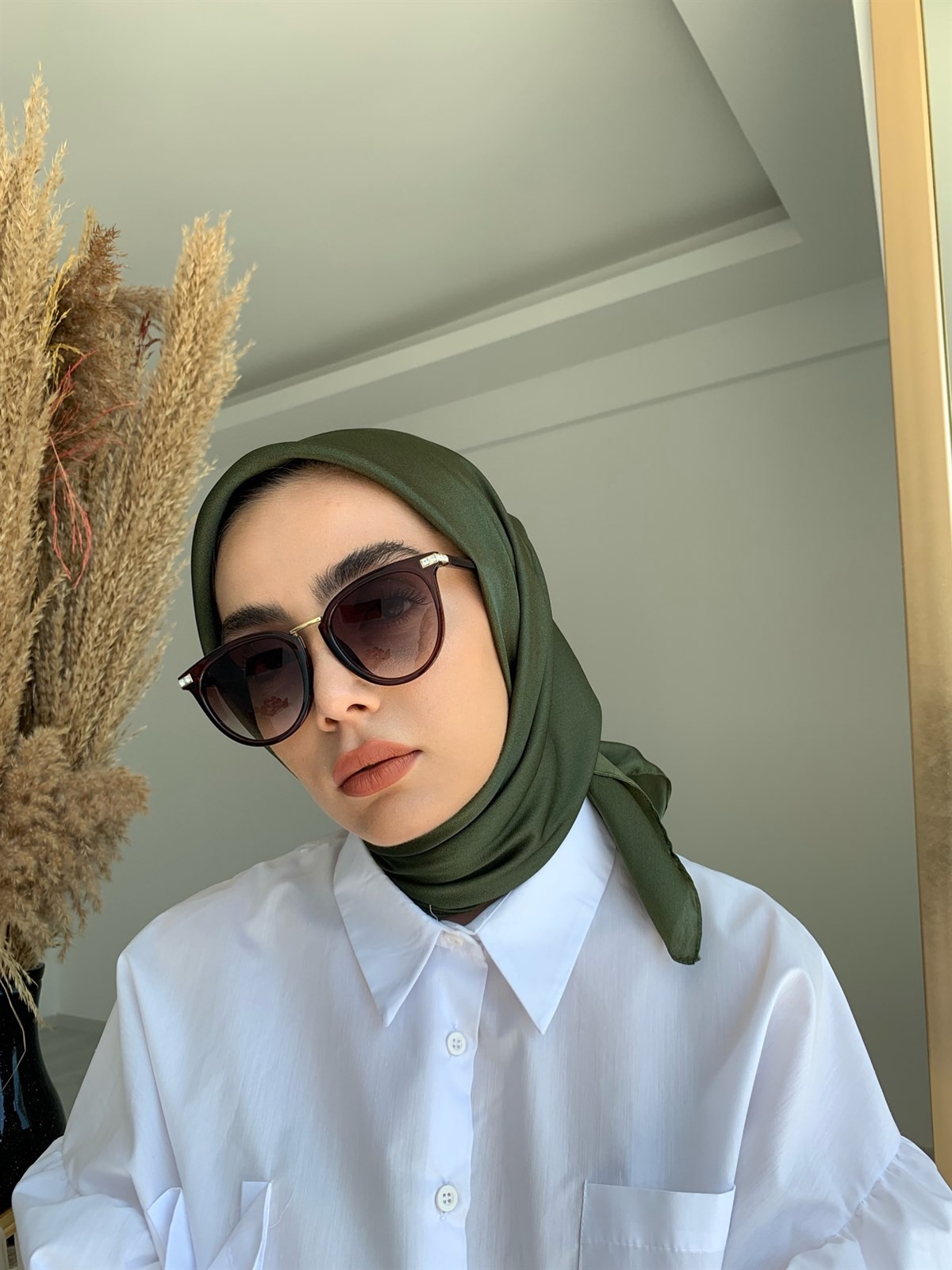 İncisi Güneş Gözlüğü Kahverengi