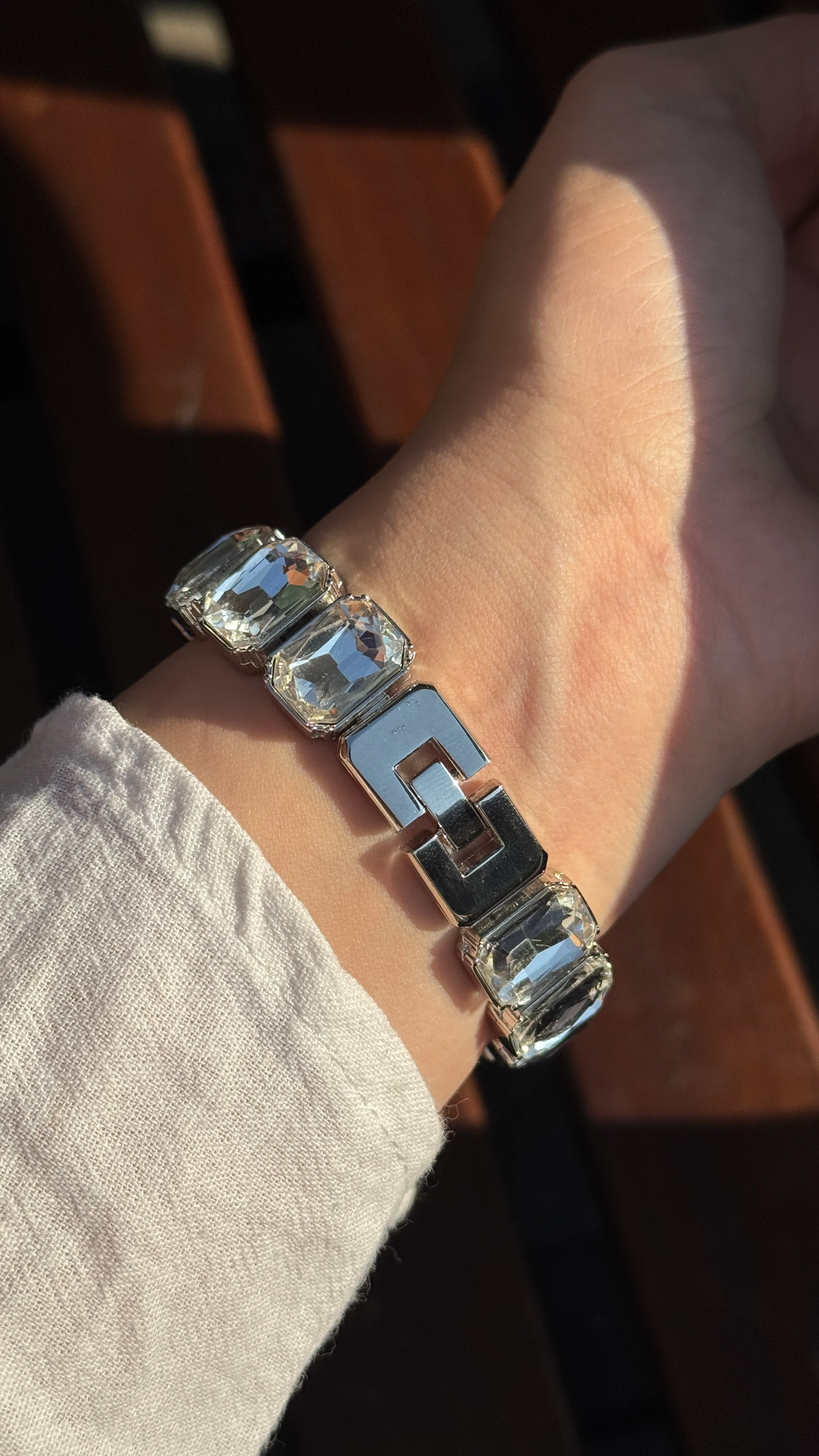 Shine Taşlı Çelik Kordon Saat