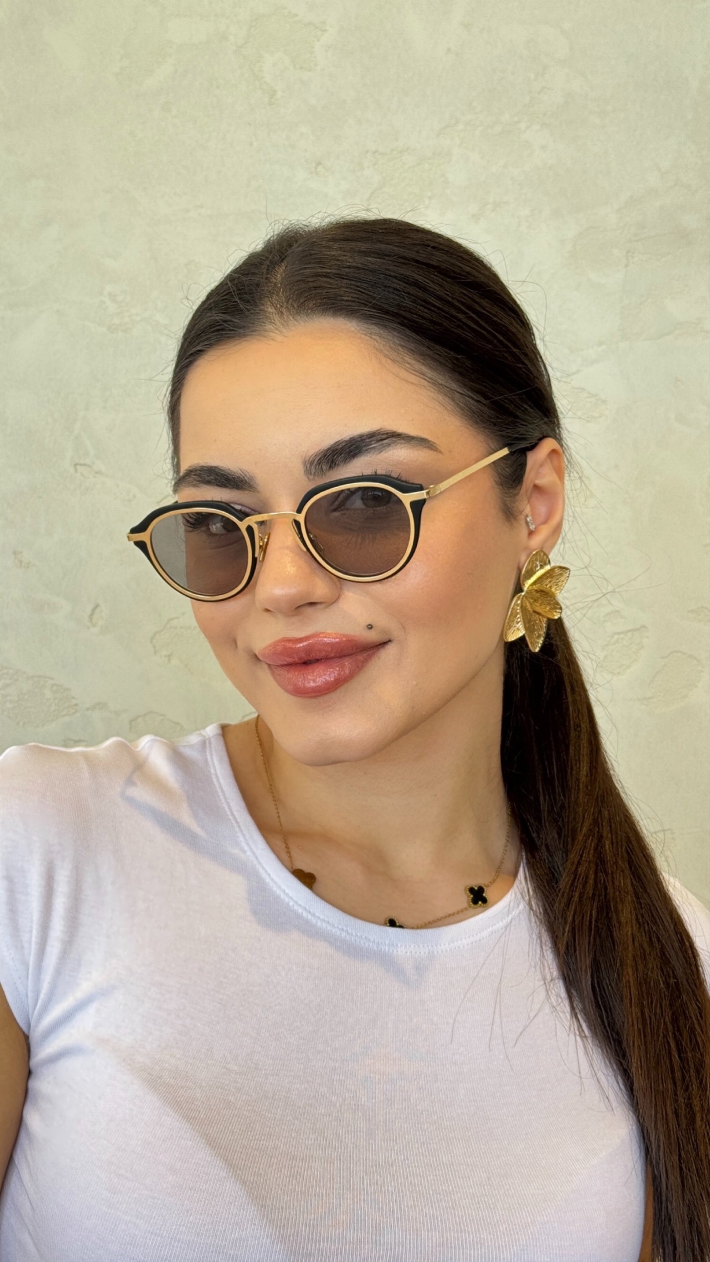 Bumble Güneş Gözlüğü - Gold Siyah