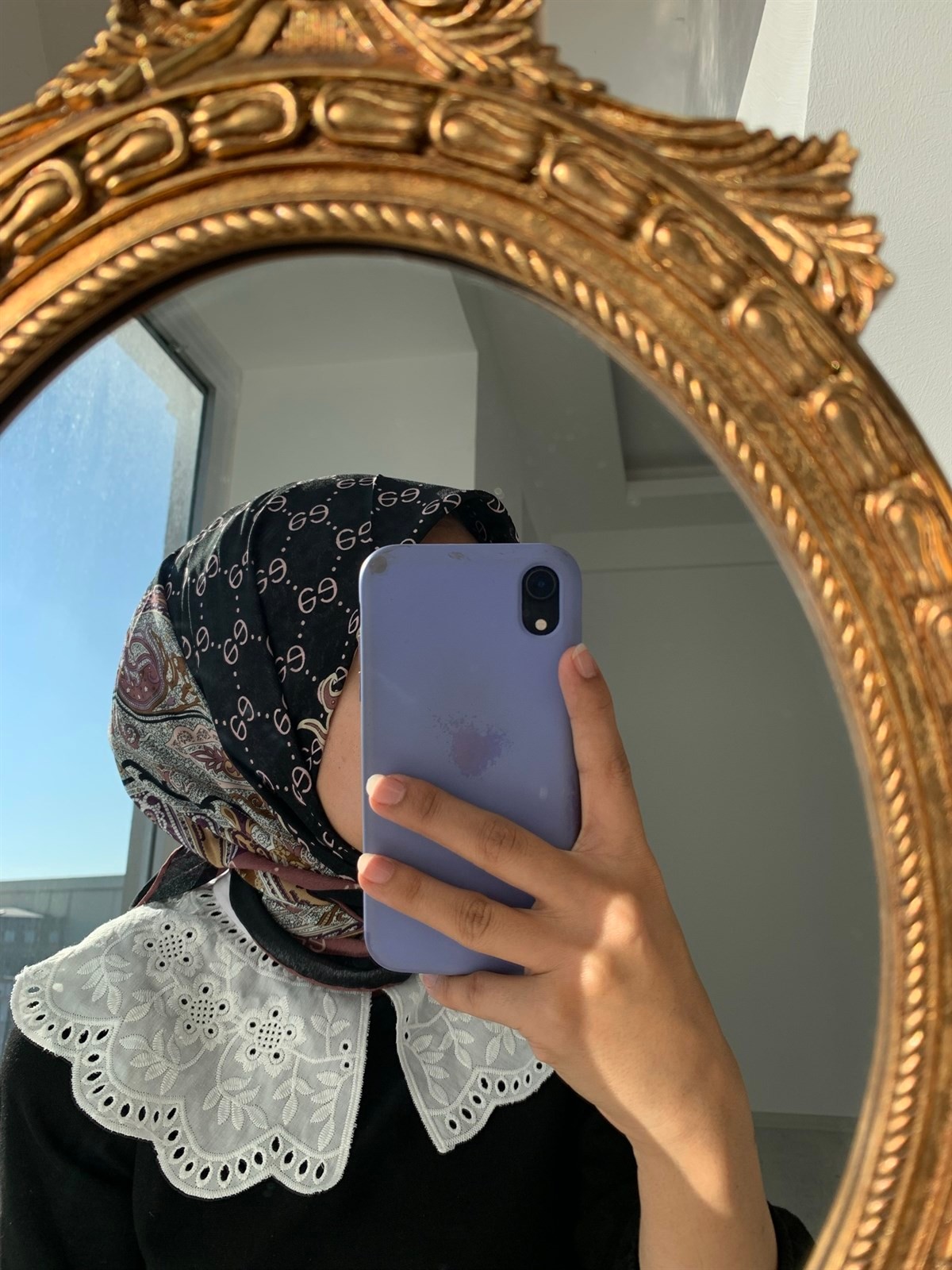 Pare Eşarp Mor