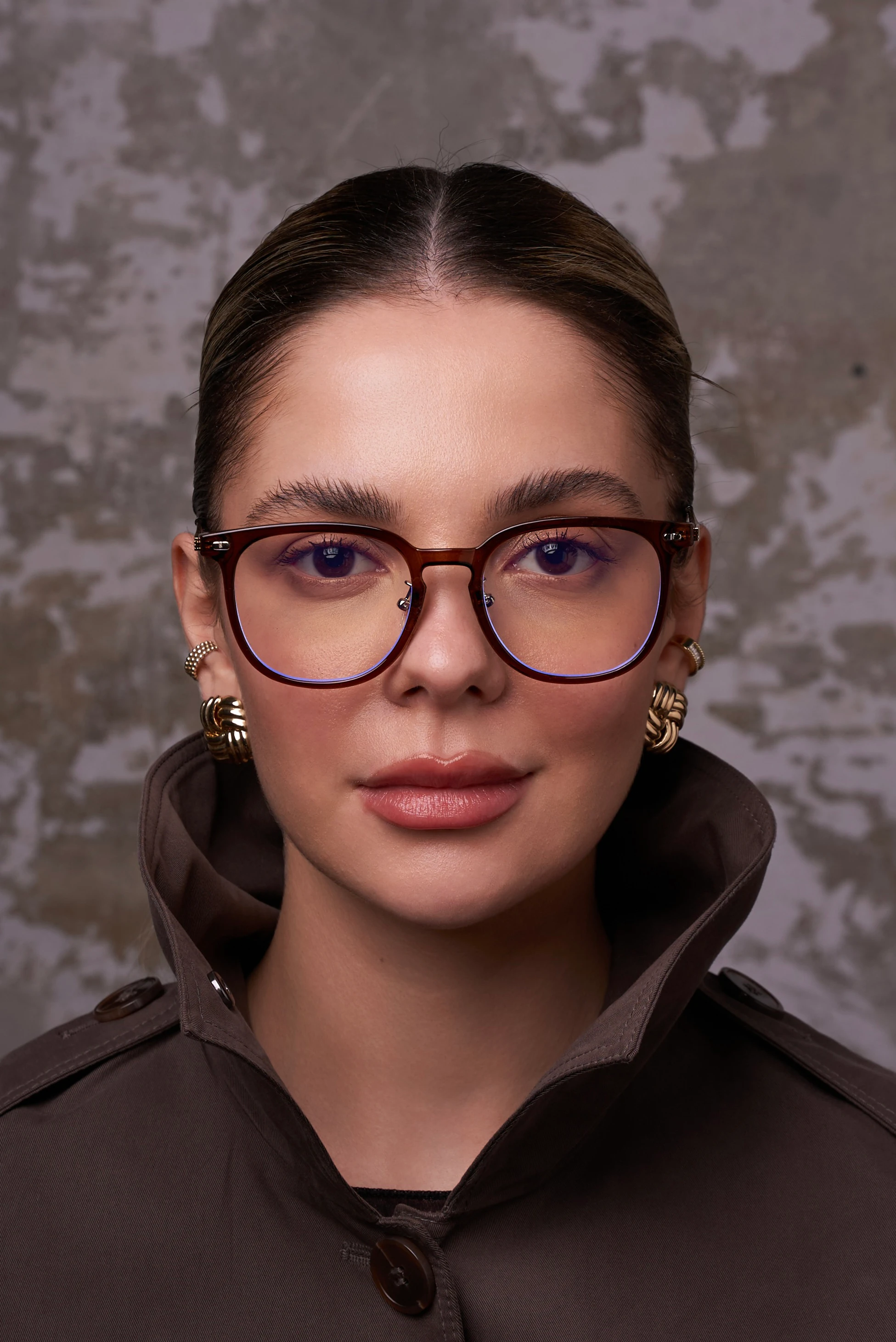 Galo Mavi Işık Koruyucu Gözlük - Leopar