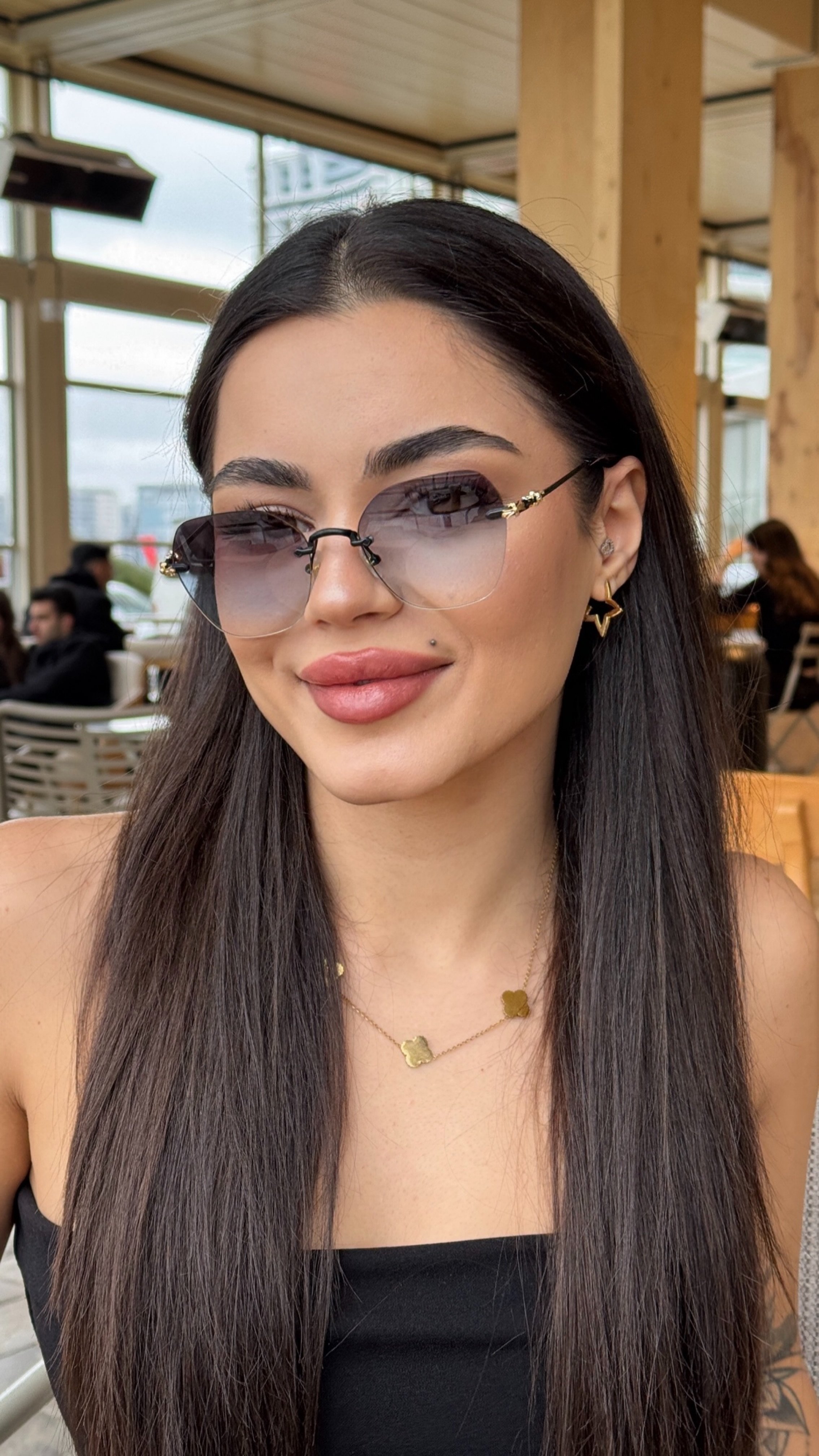 Ritika Güneş Gözlüğü - Mavi Degrade