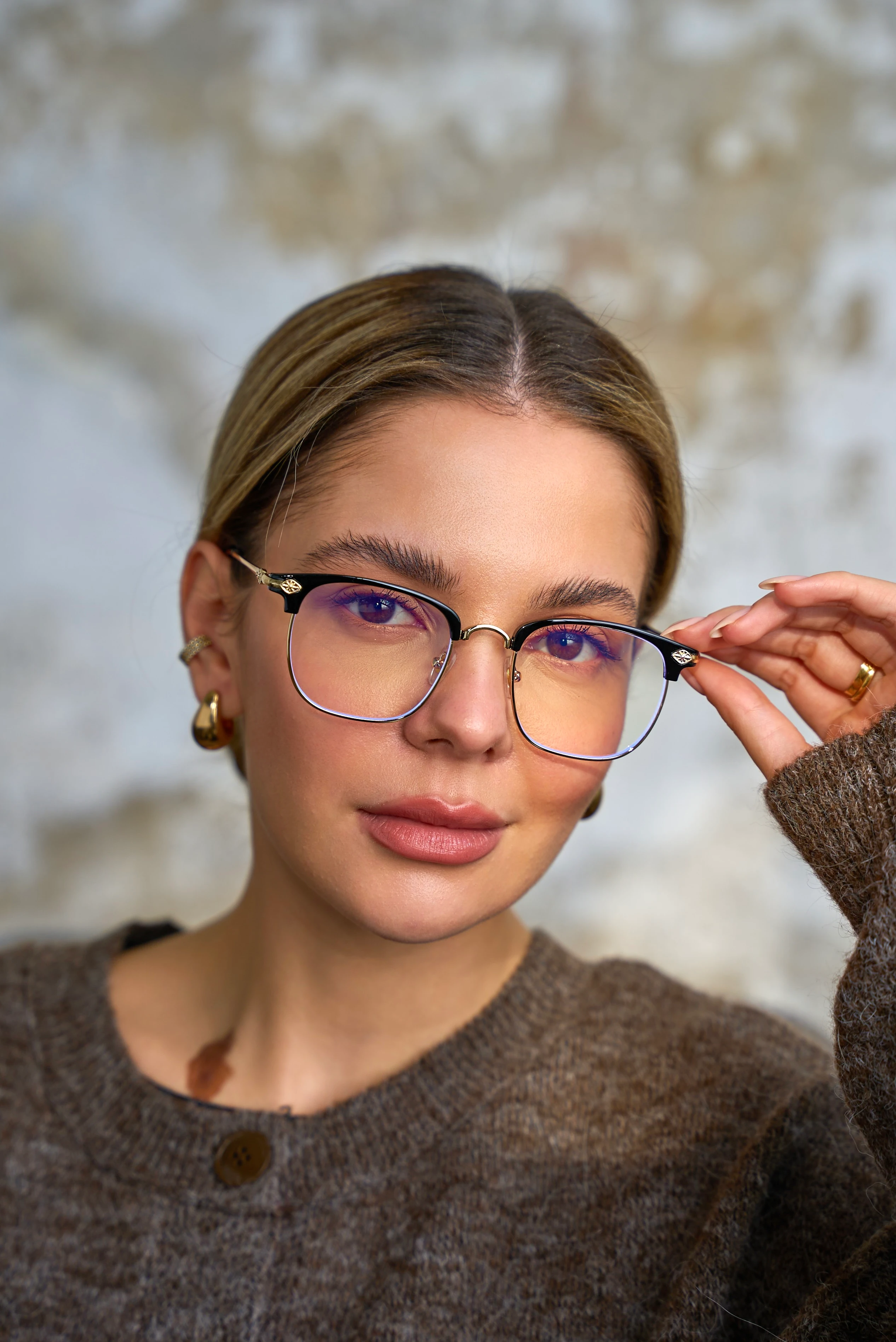 Furni Mavi Işık Koruyucu Gözlük - Siyah