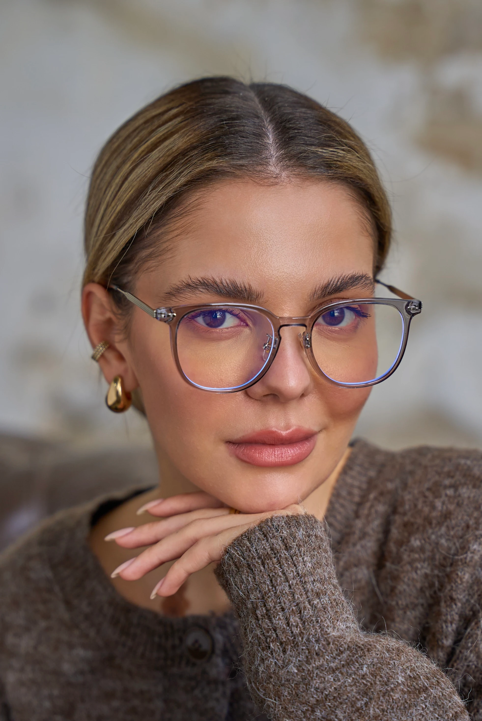 Galo Mavi Işık Koruyucu Gözlük - Gri