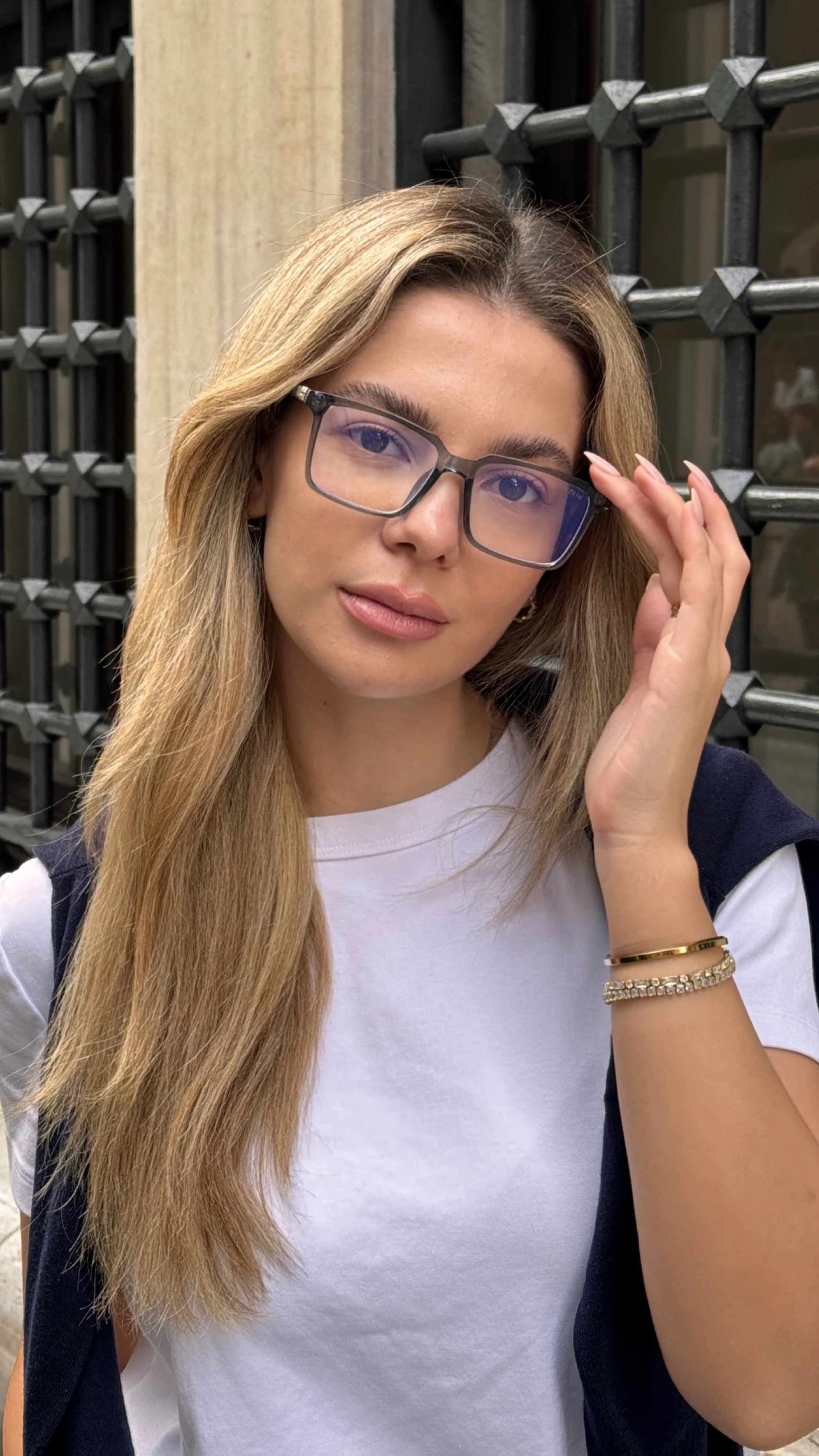 Nicki Mavi Işık Koruyucu Gözlük