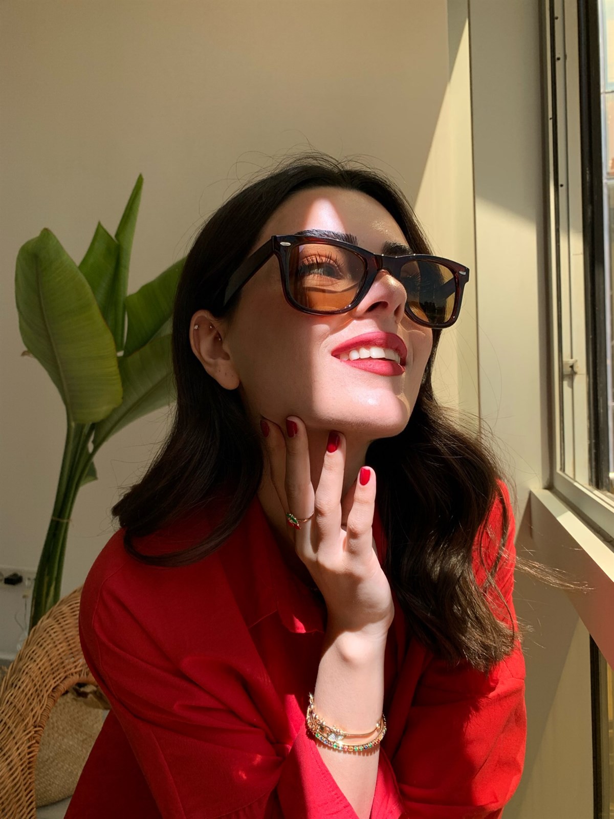 Remma Güneş Gözlüğü Kahverengi