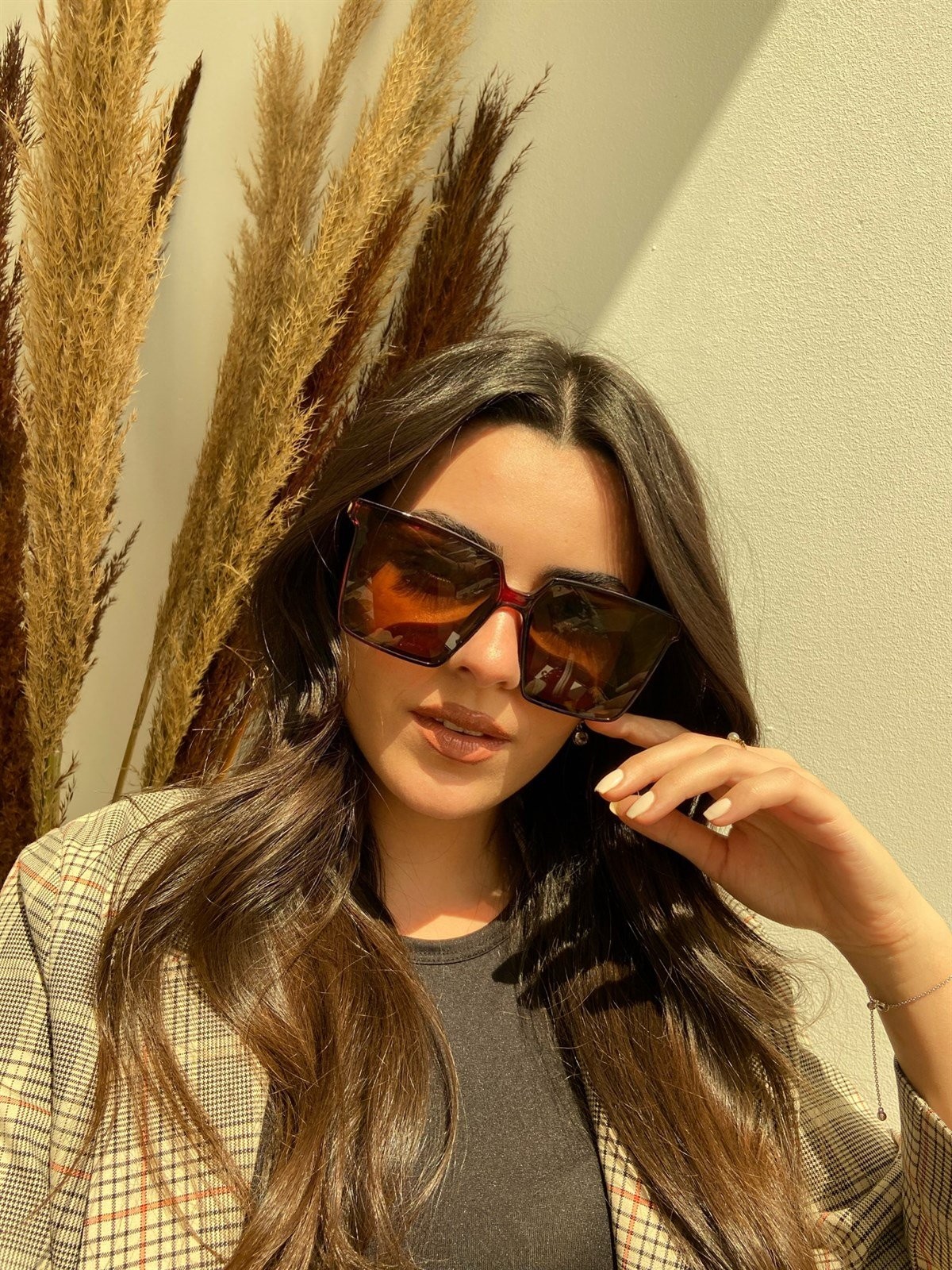 Eliza Güneş Gözlüğü Kahverengi