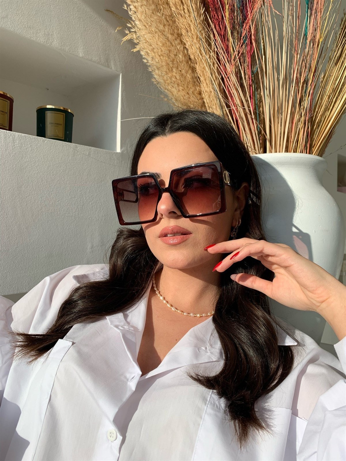 İla Güneş Gözlüğü - Kahverengi