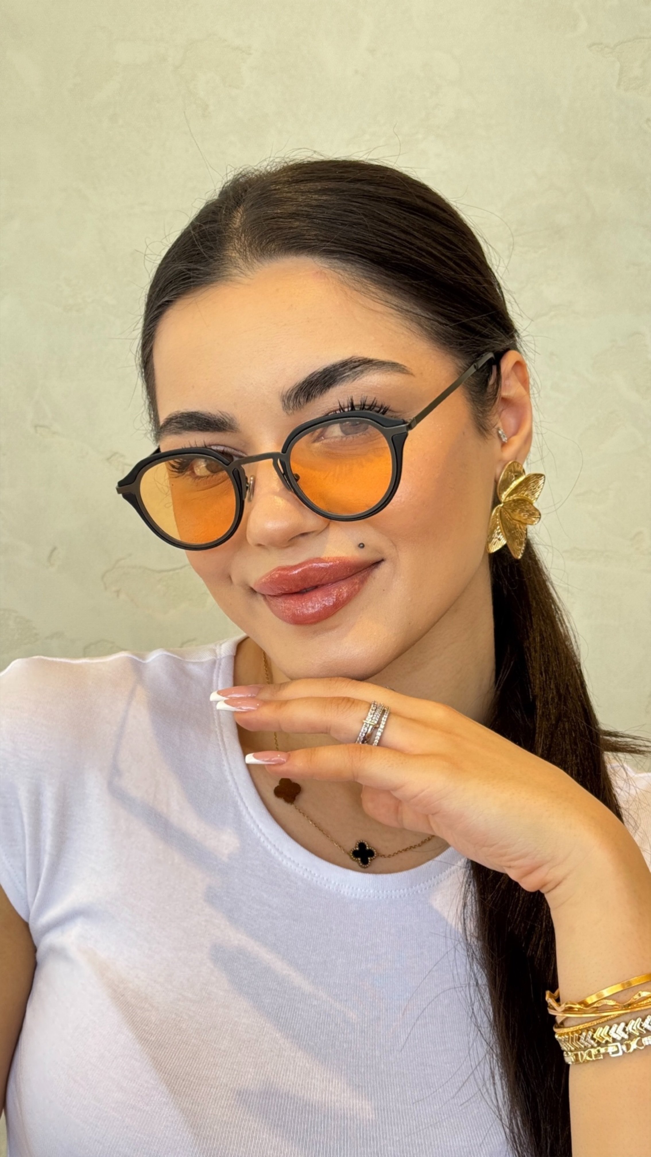 Bumble Güneş Gözlüğü - Siyah Turuncu