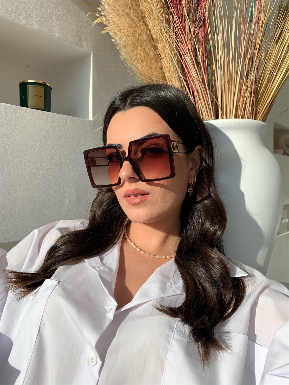 İla Güneş Gözlüğü - Kahverengi