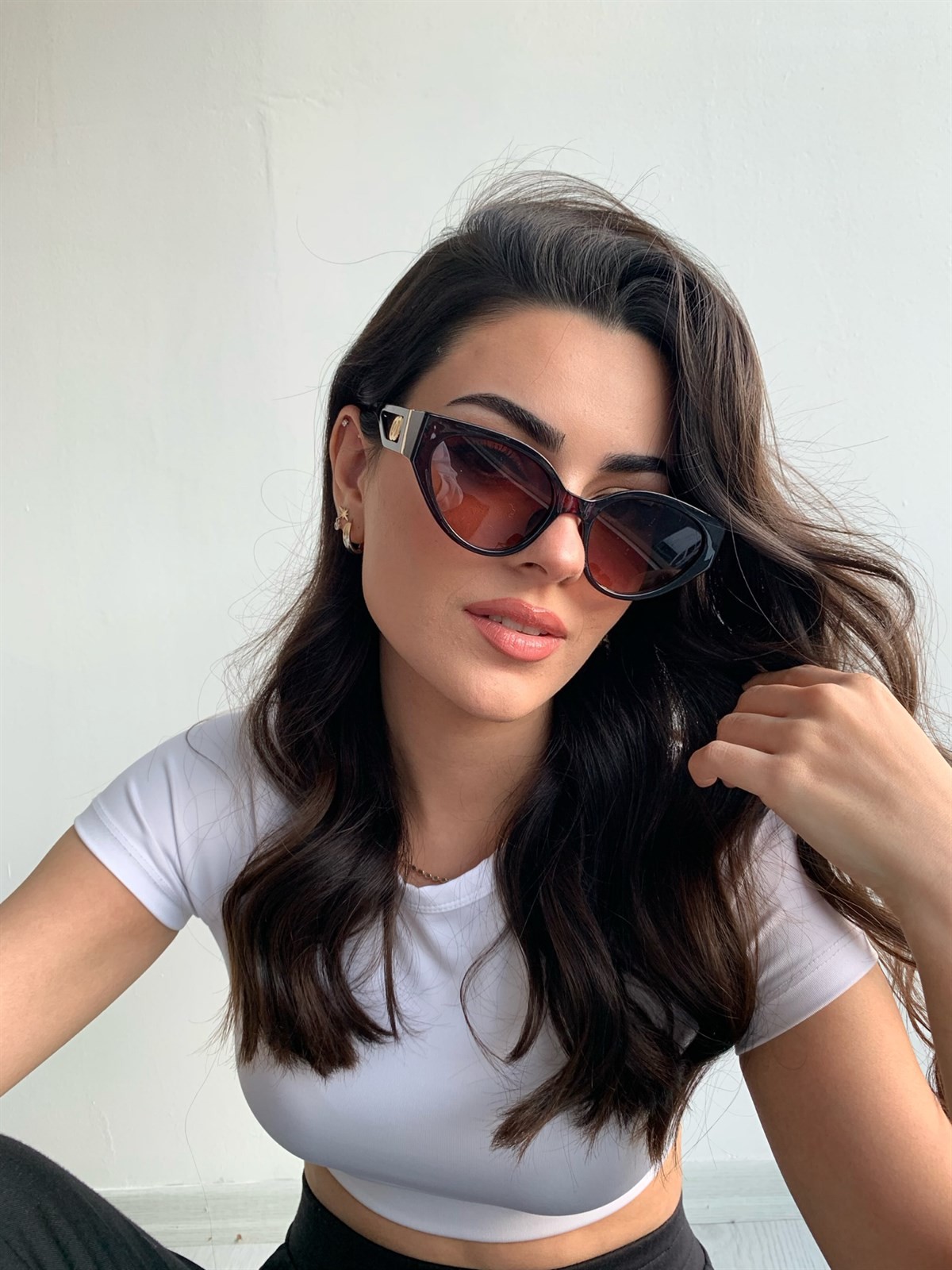 Dian Güneş Gözlüğü Kahverengi