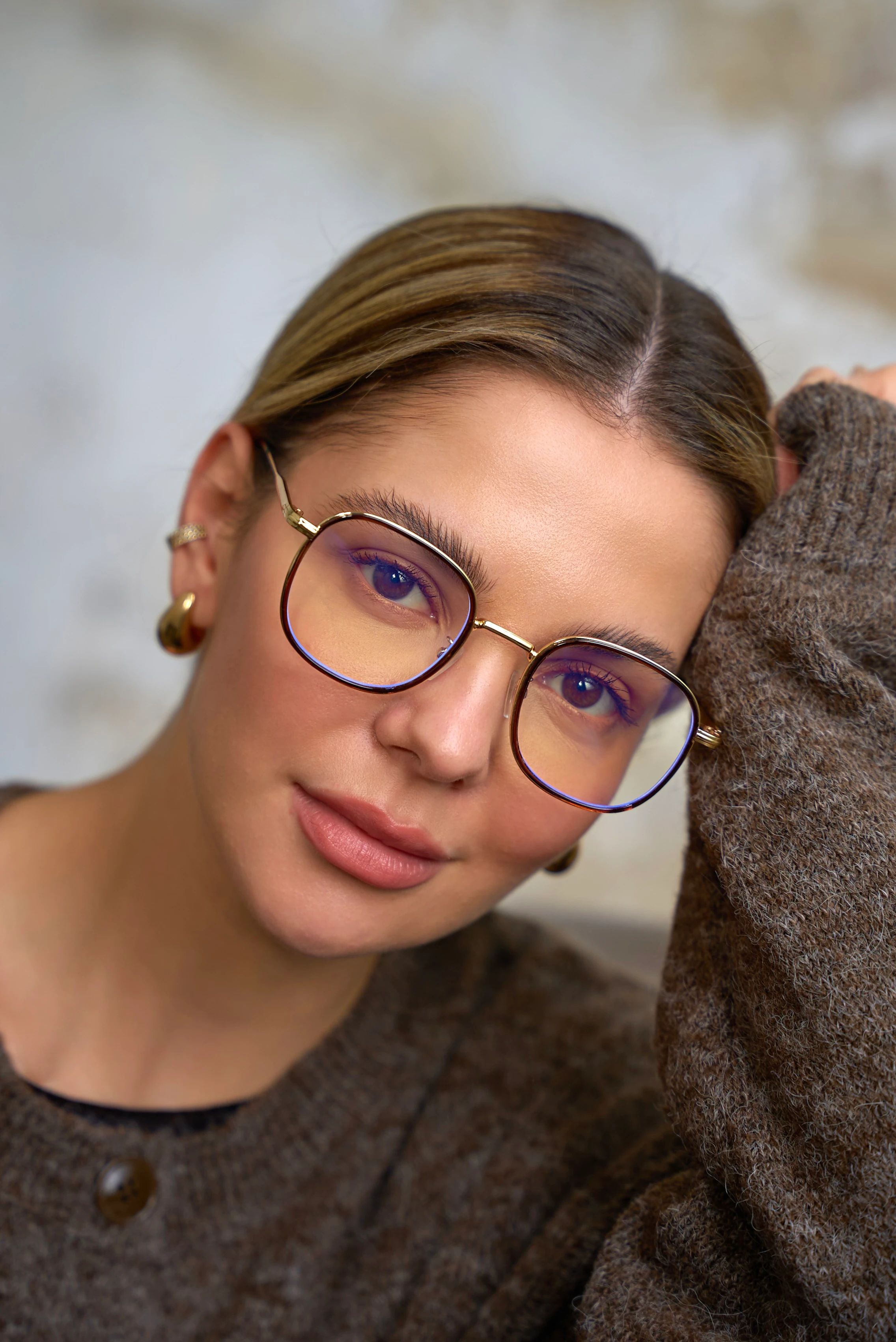 Dany Mavi Işık Koruyucu Gözlük - Gold