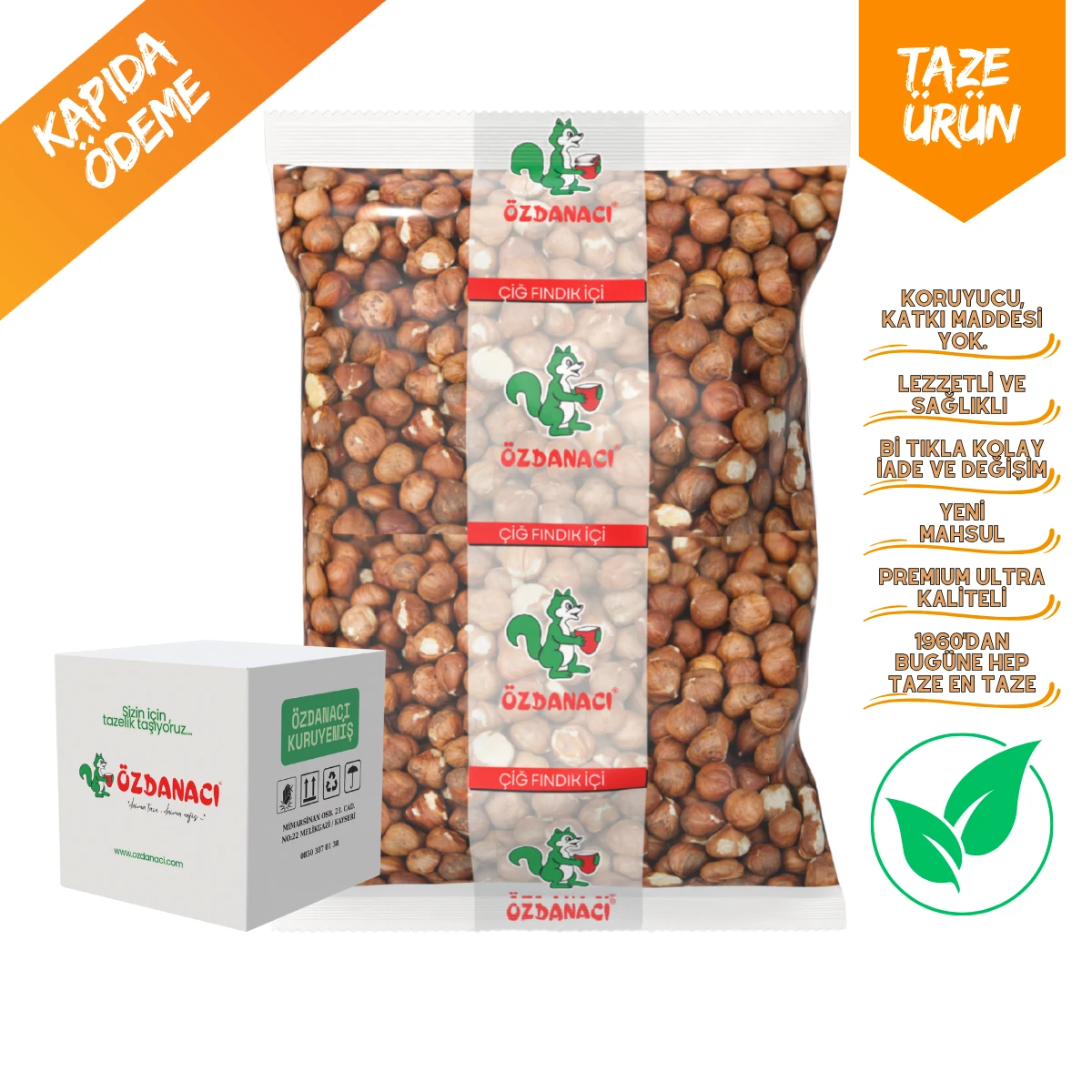 Fındık İçi Çiğ - Yemmiş