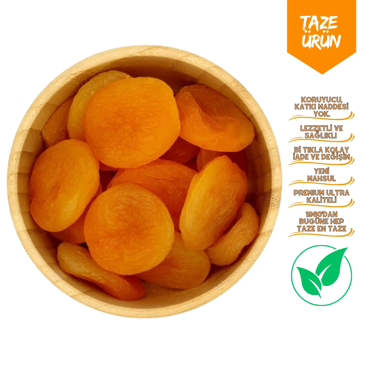 Şekerpare Sarı Malatya Kayısı 5kg - Yemmiş