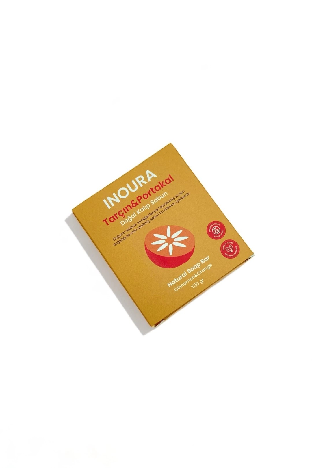 Inoura Natural Cinnamon Orange Soap