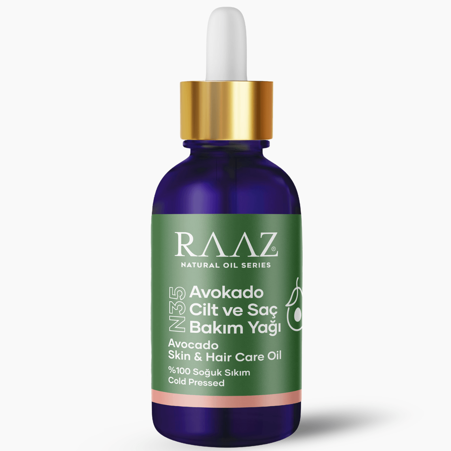 Avokado Cilt Ve Saç Bakım Yağı 50 ml ( Soğuk Sıkım )