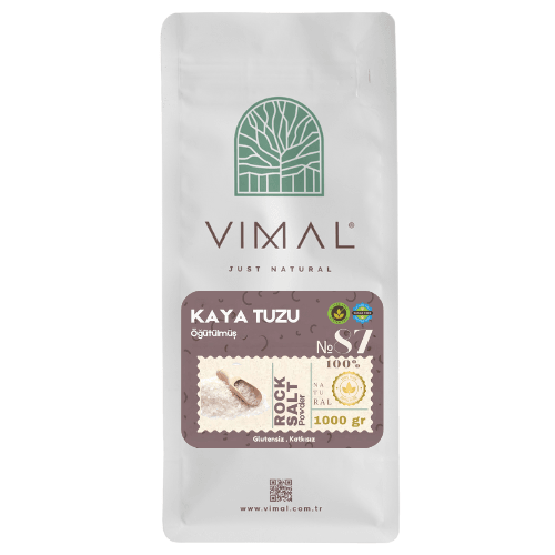 Kaya Tuzu Öğütülmüş 1000 gr ( %100 Doğal Ve Katkısız )