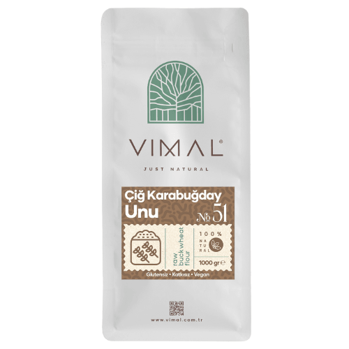 Çiğ Karabuğday Unu 1000 gr ( %100 Doğal ve Glutensiz )
