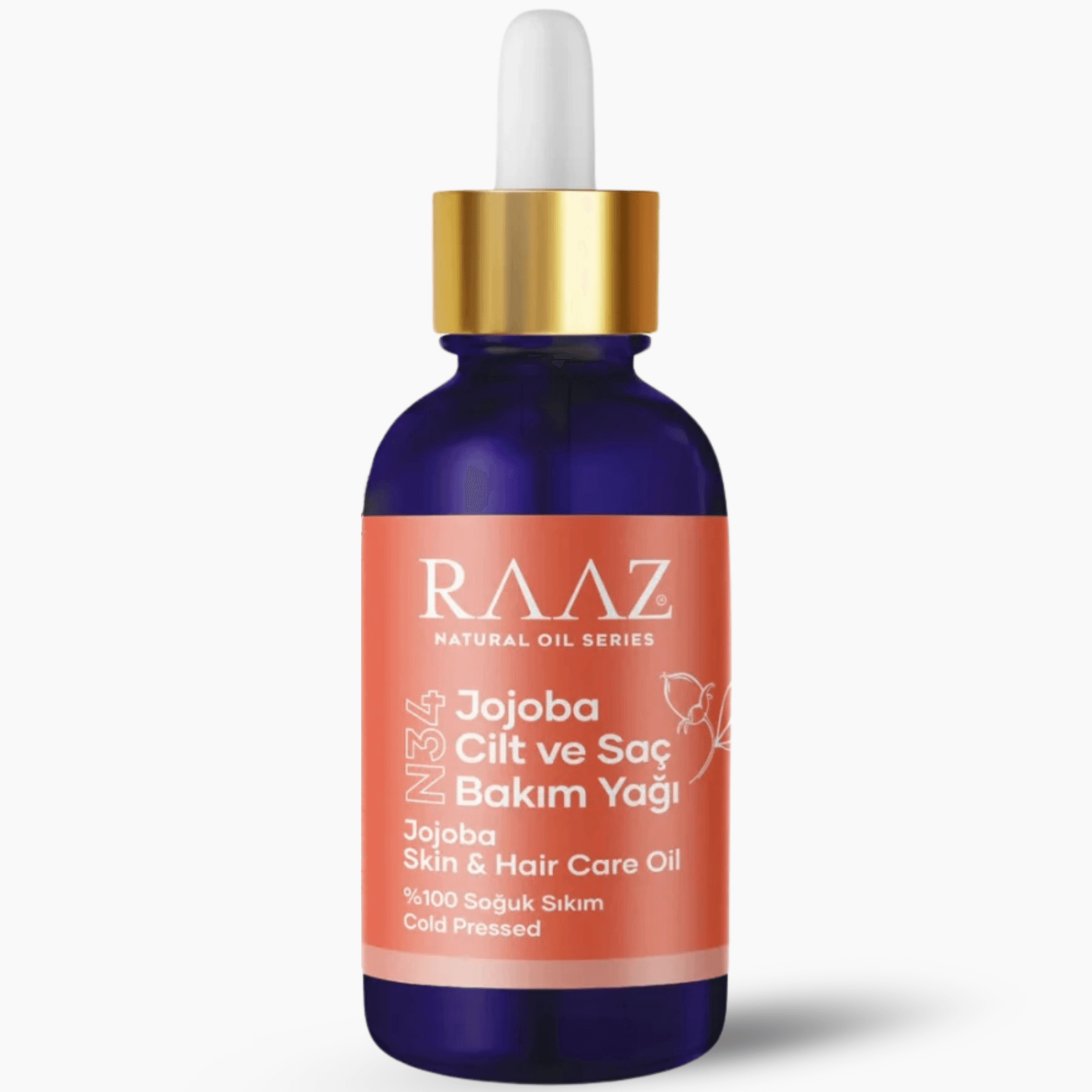 Jojoba Cilt Ve Saç Bakım Yağı 50 ml ( Soğuk Sıkım )