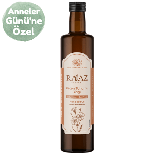 Keten Tohumu Yağı 250 ml ( Soğuk Sıkım )