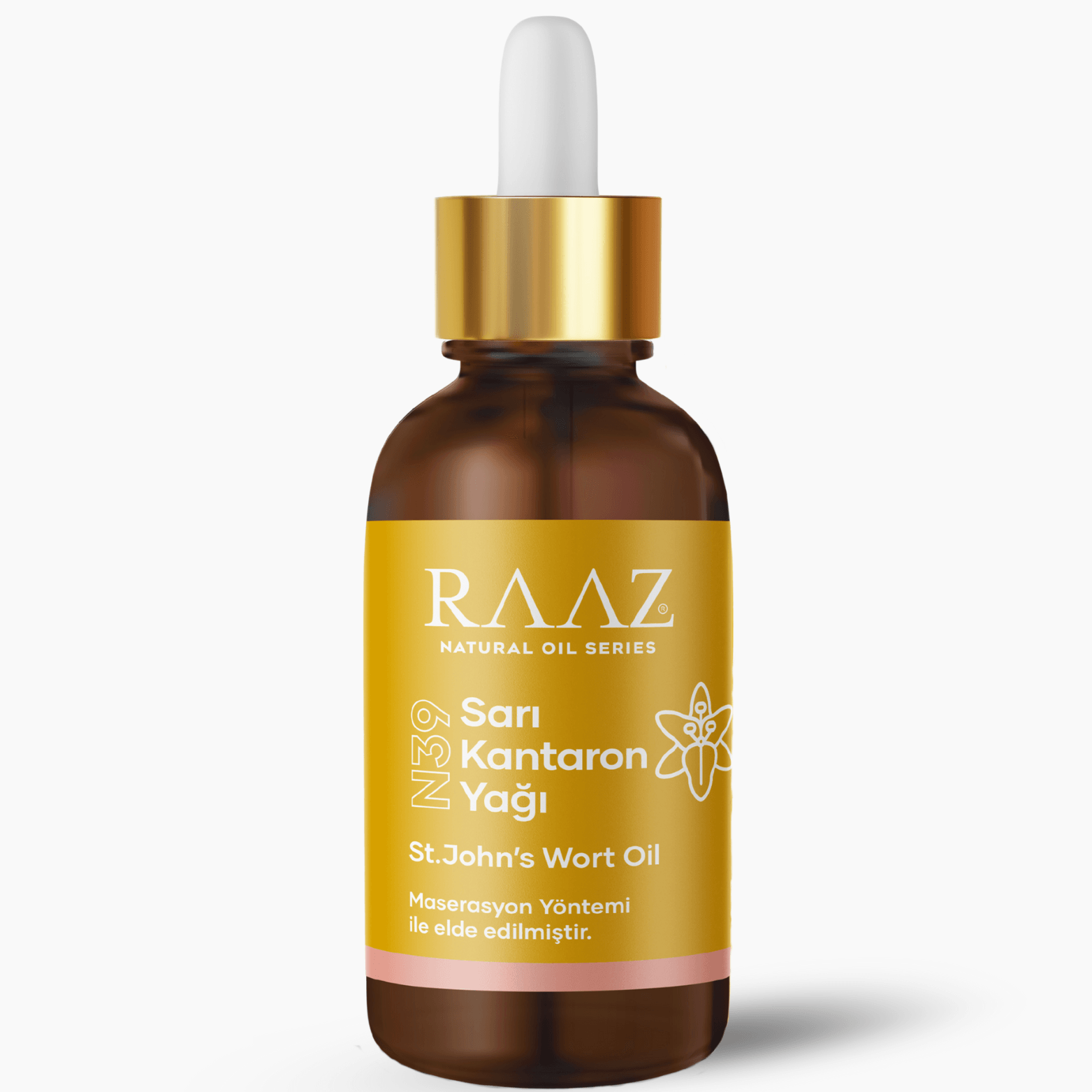 Sarı kantaron yağı 50 ml - Soğuk Sıkım