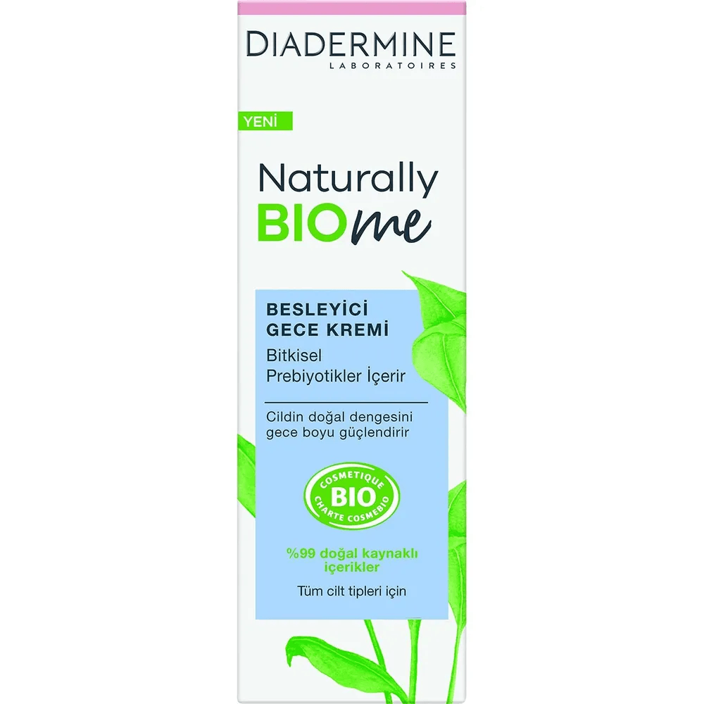 Diadermine Naturally Bio Me Besleyici Gece Kremi 50ml