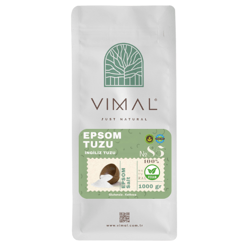 Epsom Tuzu 1000 gr ( İngiliz Tuzu, Katkısız )