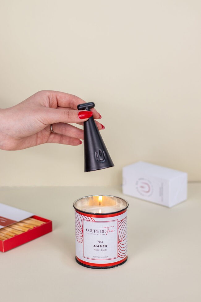 Black Candle Extinguisher