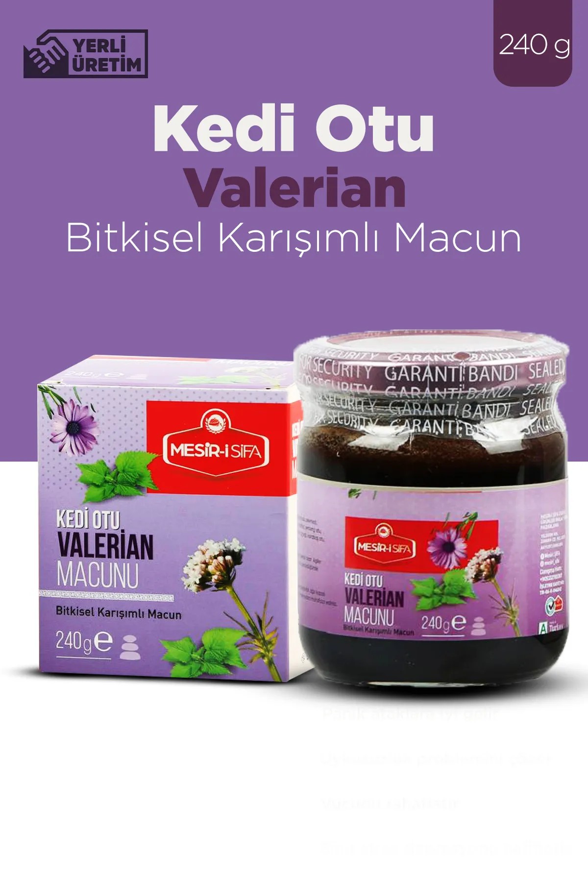 Kedi Otu Valerian Macunu 240g