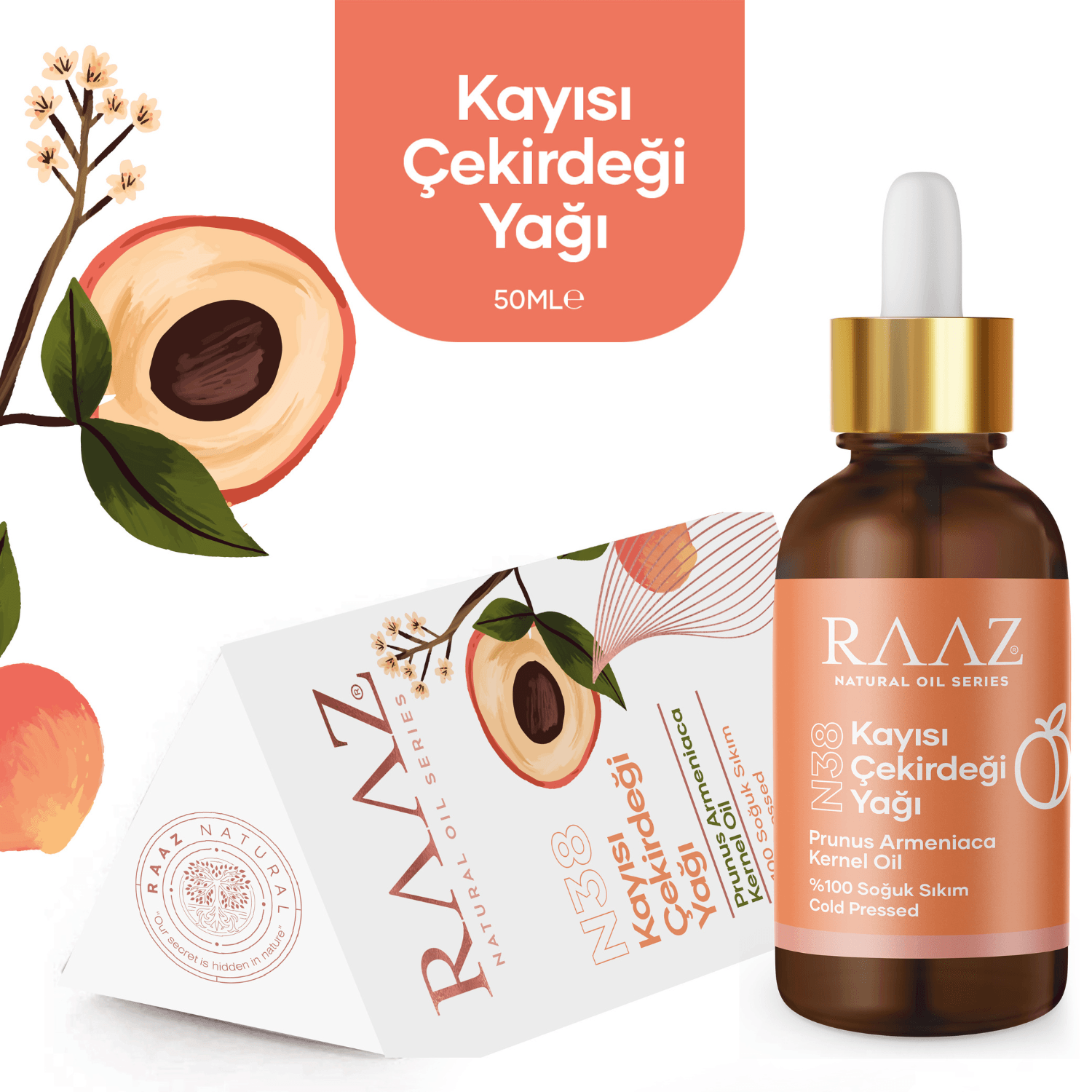 Kayısı Çekirdeği Yağı 50 ml