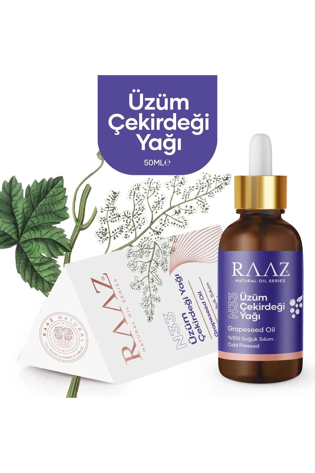 Üzüm Çekirdeği Yağı 50 ml