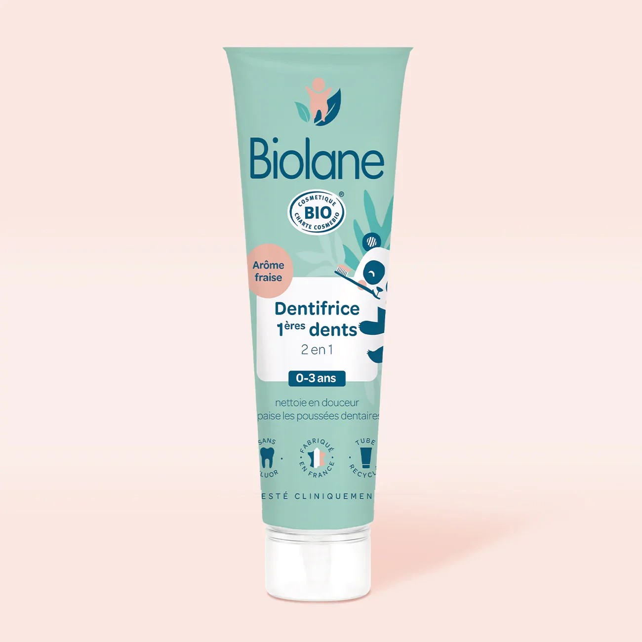 Organic baby toothpaste