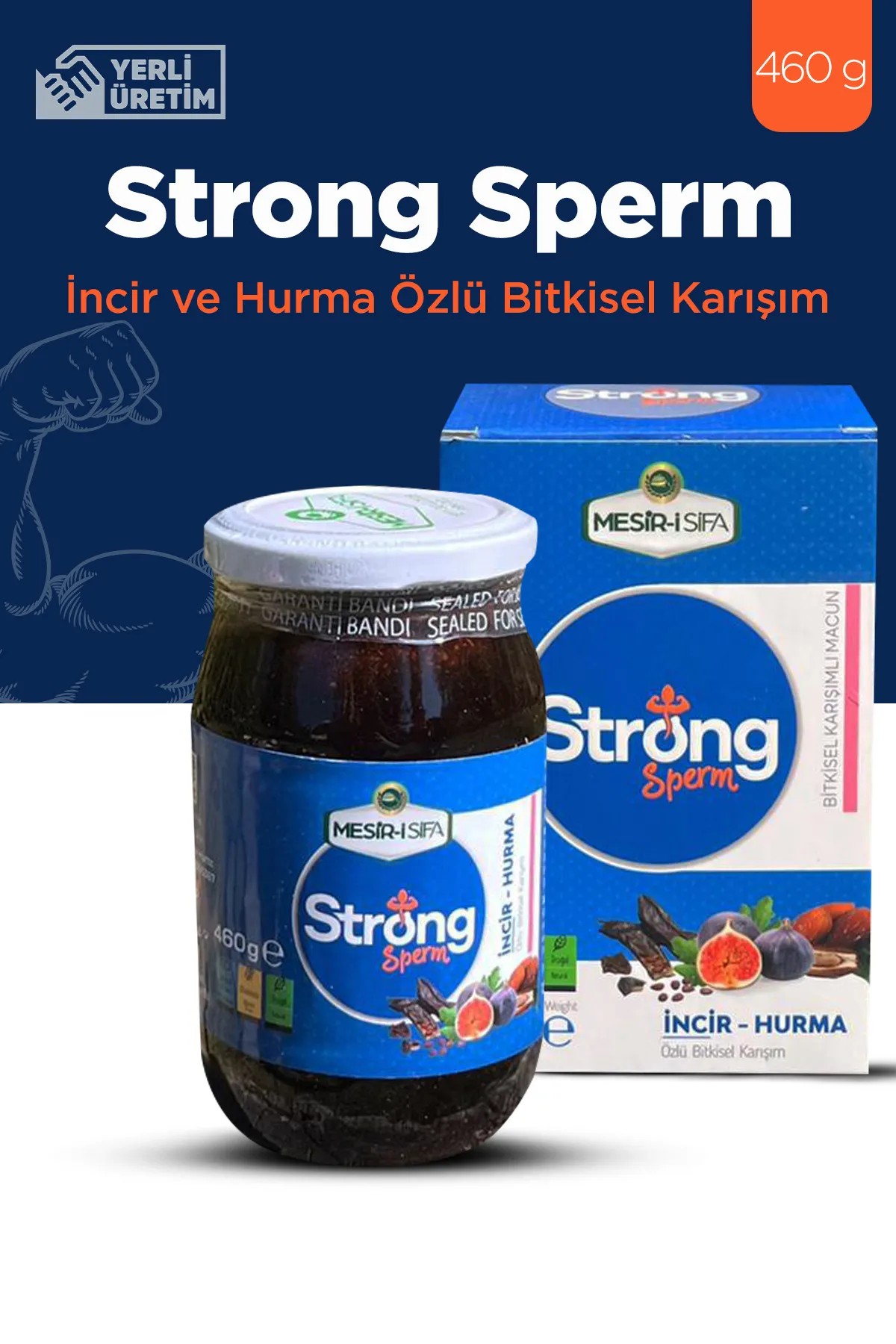 Strong Sperm Incir-hurma Özlü Macun 460 G