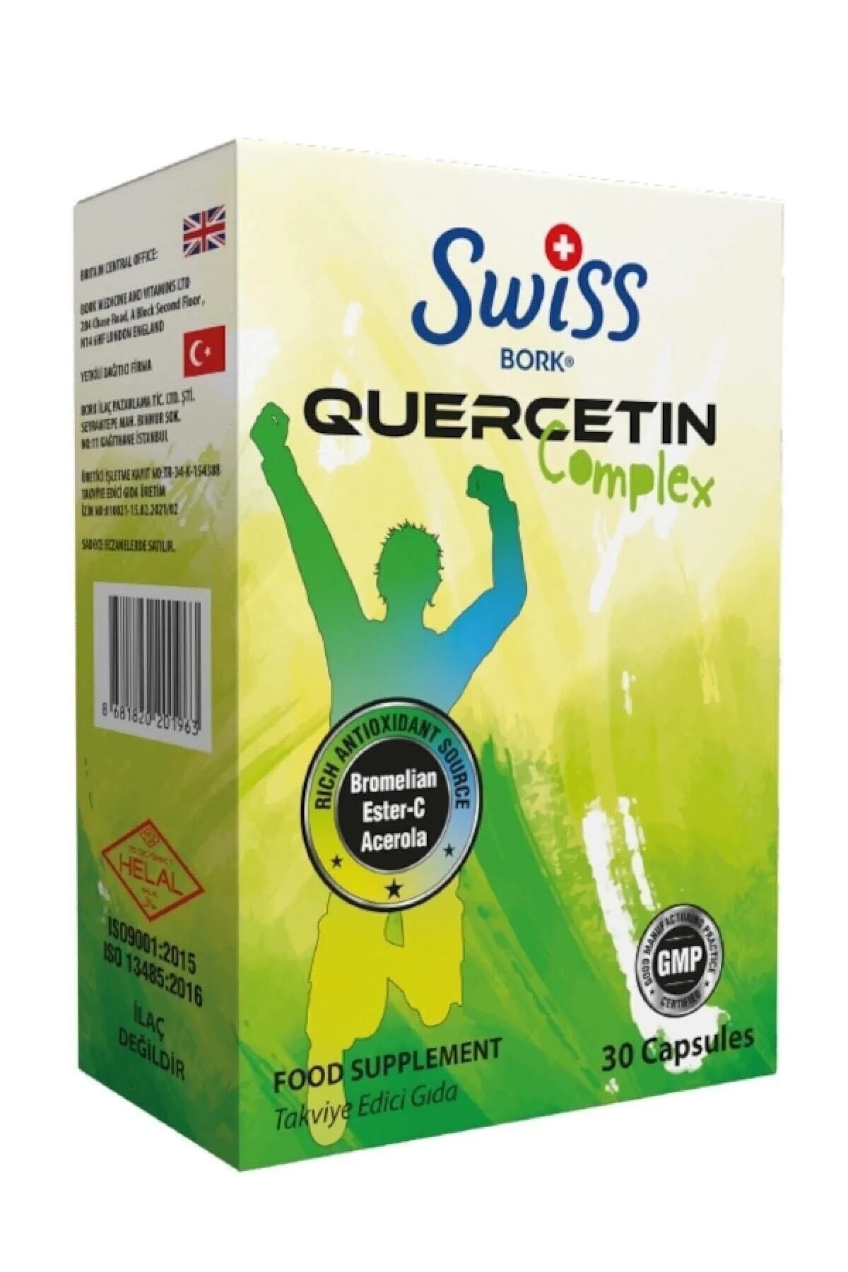 Bork Quercetin Complex 30 Kapsül