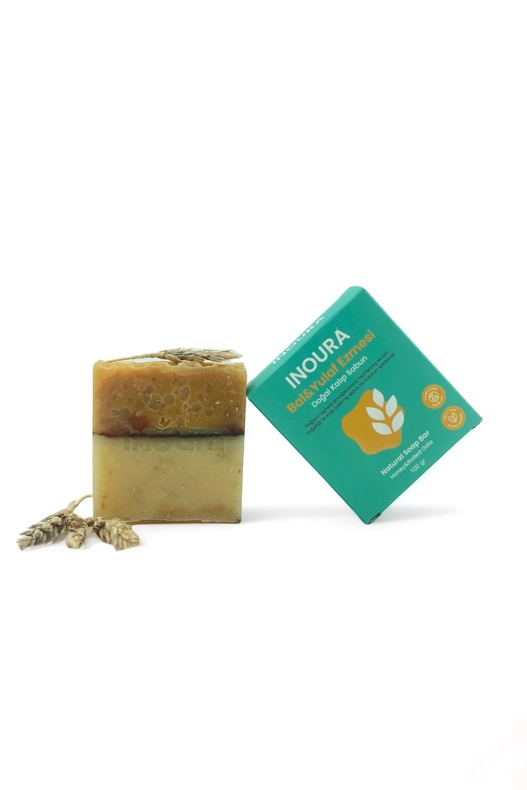 Inoura Natural Honey Oat Soap