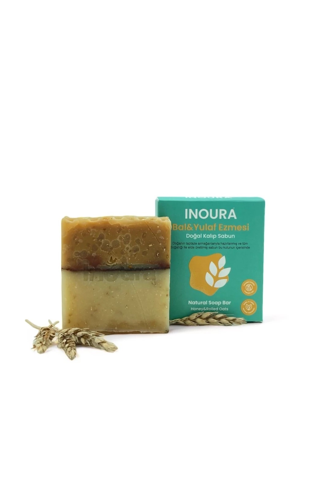 Inoura Natural Honey Oat Soap