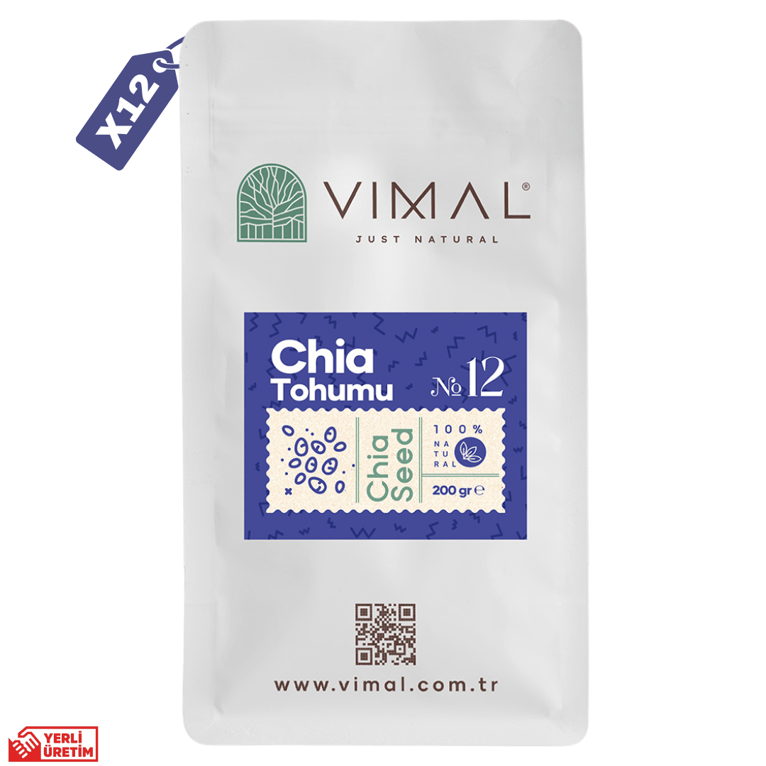 Chia Tohumu 200 Gr ( 12 Adet Toptan Satış )