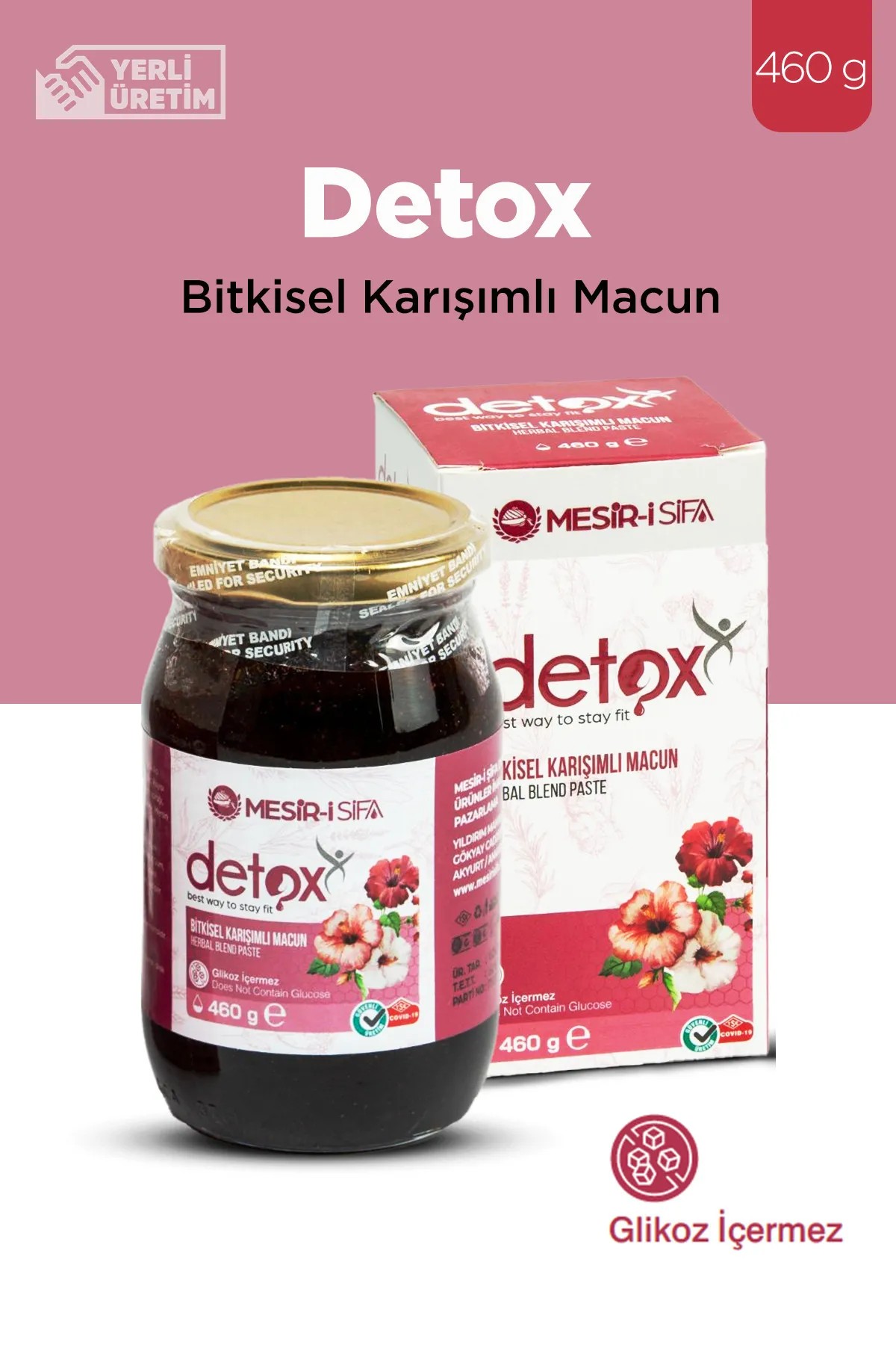 Detox Macunu Bitkisel Karışımlı Detoks Form Macun 460g