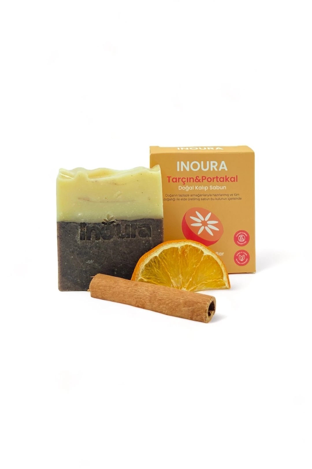 Inoura Natural Cinnamon Orange Soap