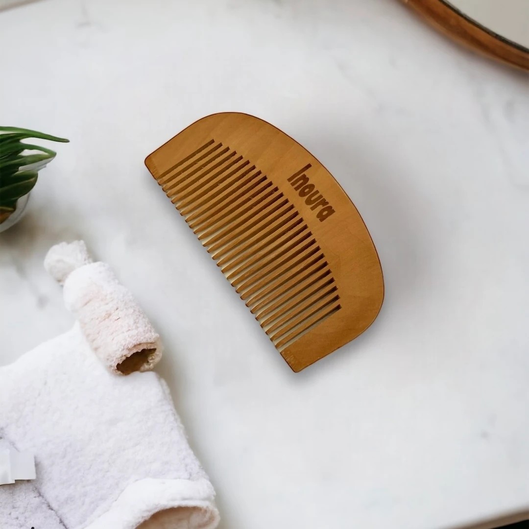 Inoura Natural Wooden Baby Comb