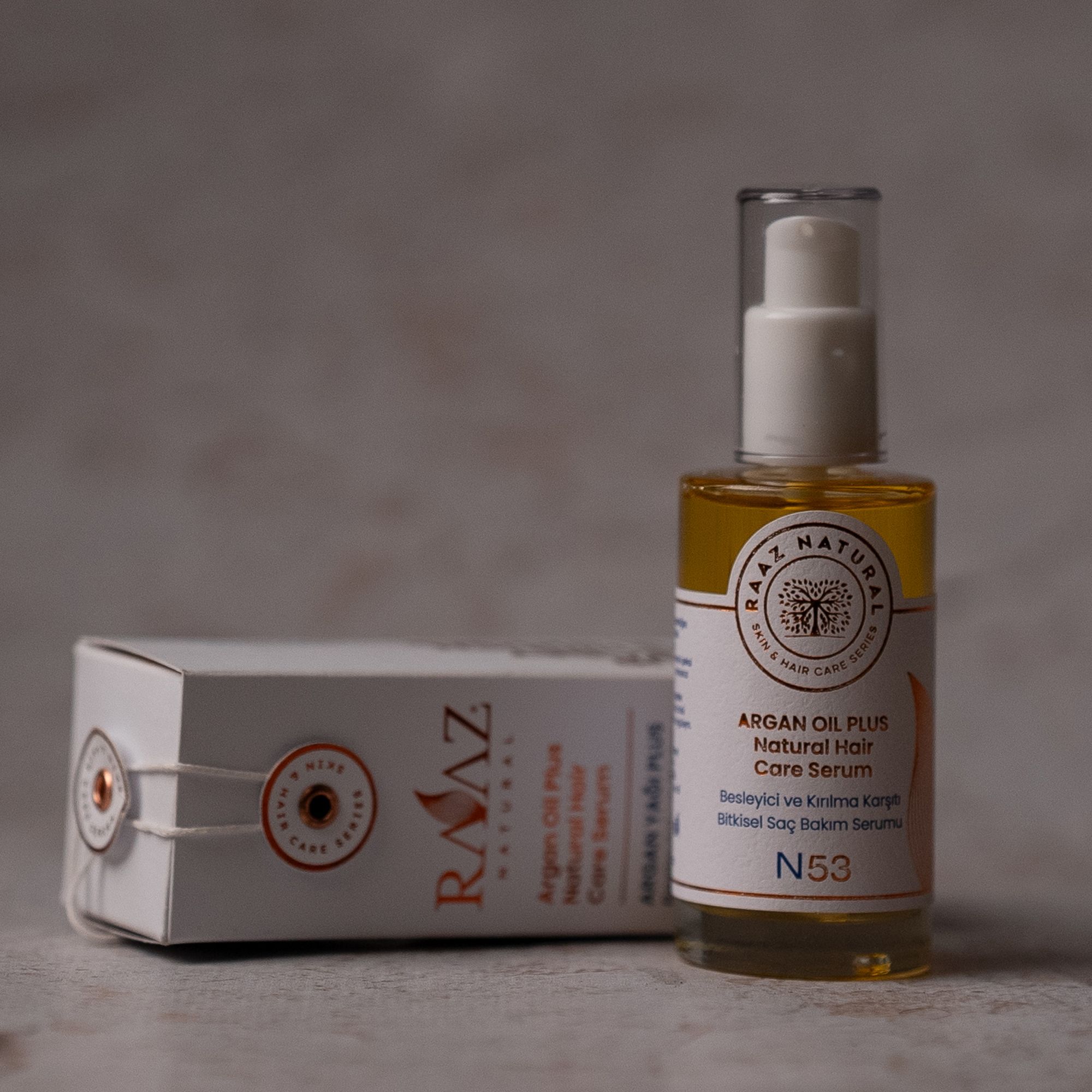 N53 ARGAN OIL PLUS Besleyici ve Kırılma Karşıtı Bitkisel Saç Bakım Serumu