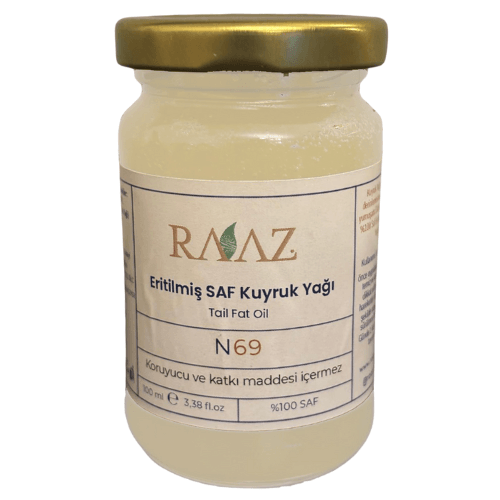 Eritilmiş Saf Kuyruk Yağı 100 ml ( %100 Doğal ve Saf )