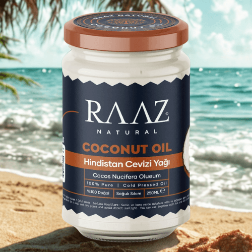 Hindistan cevizi yağı 260 ml %100 Doğal ve Soğuk Sıkım