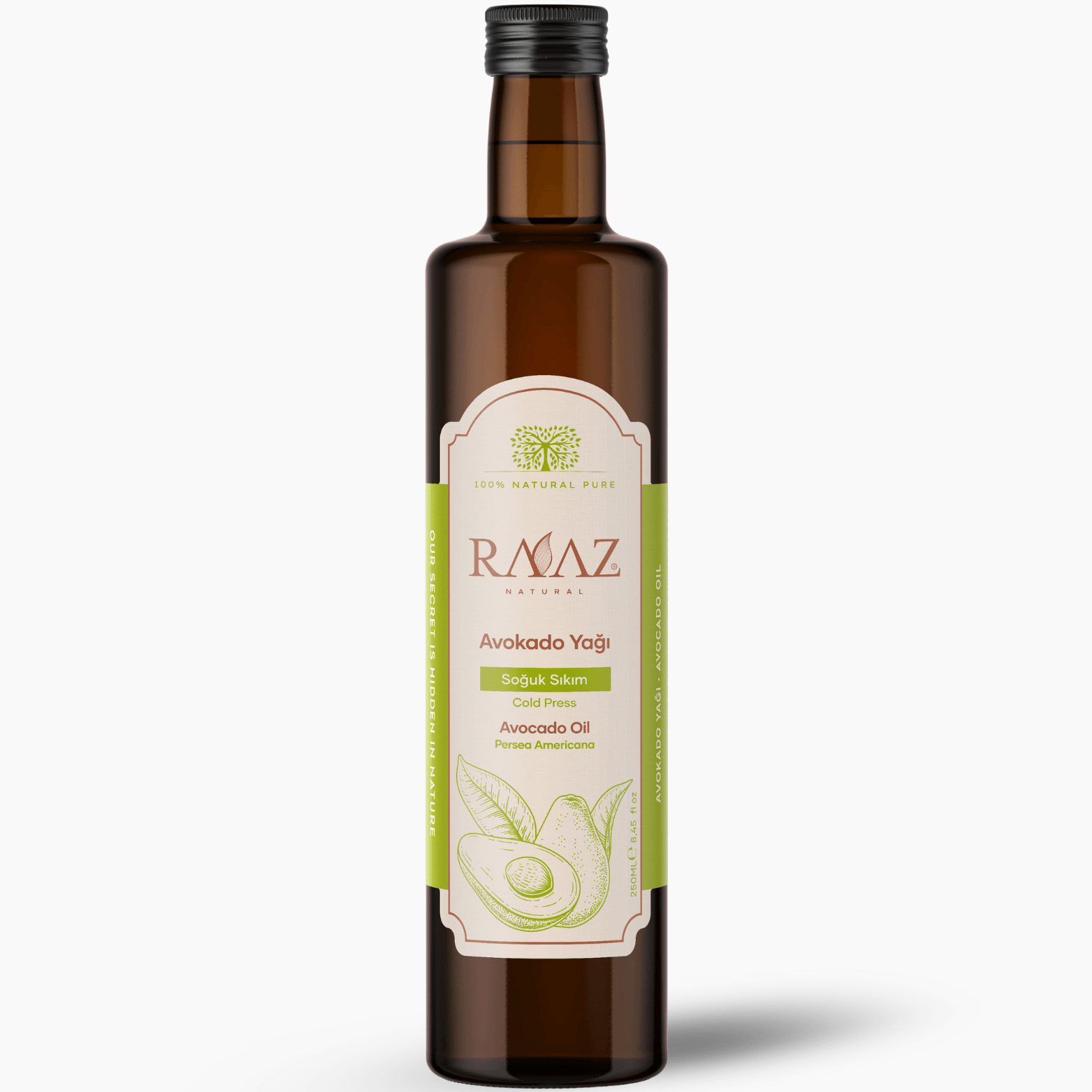 Avokado Yağı 250 ml - Soğuk Sıkım