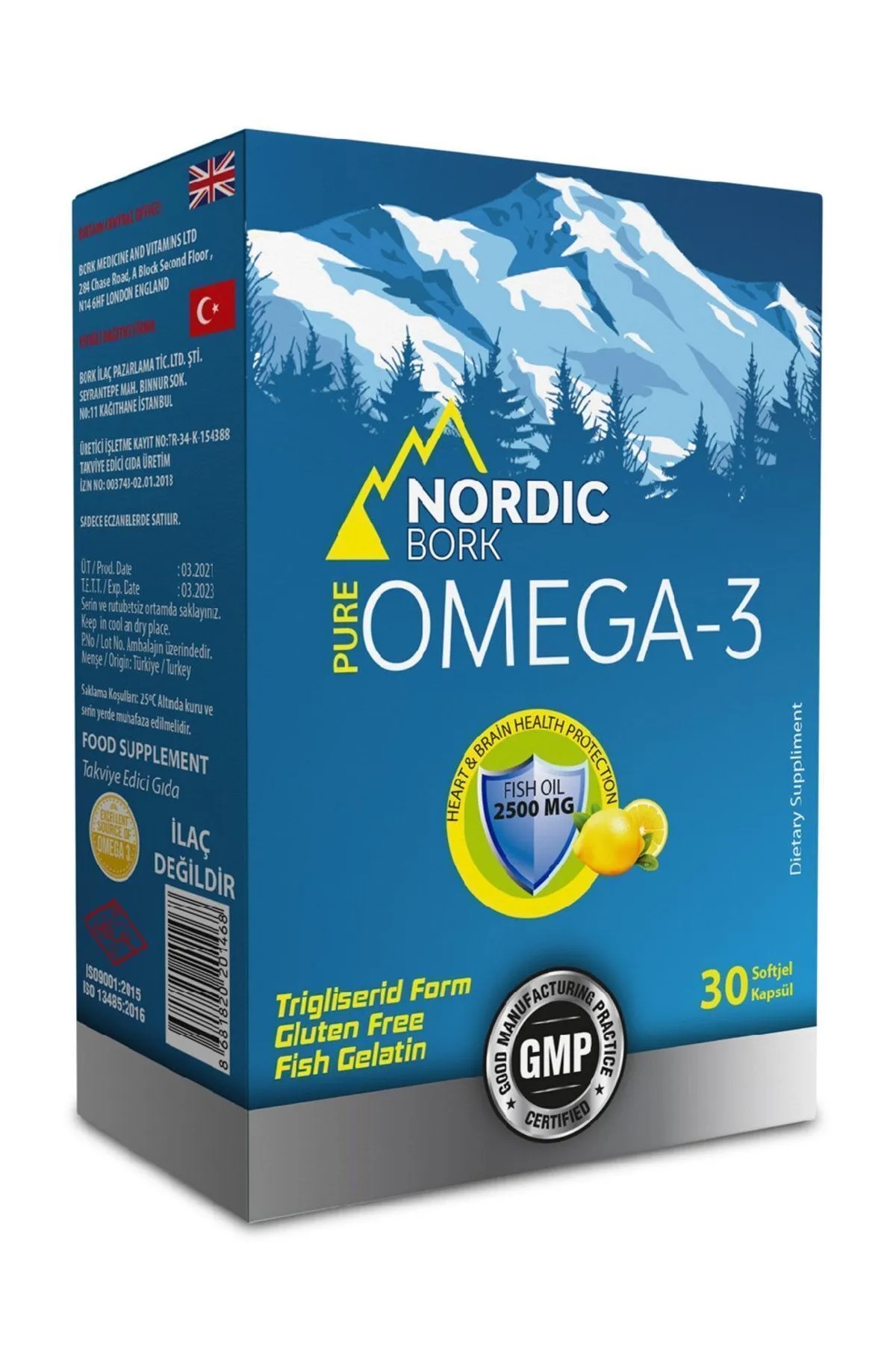 Omega-3 Softjel (30 Kapsül) Dha + Epa