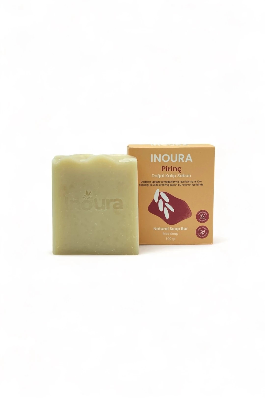 Inoura Natural Rice Soap