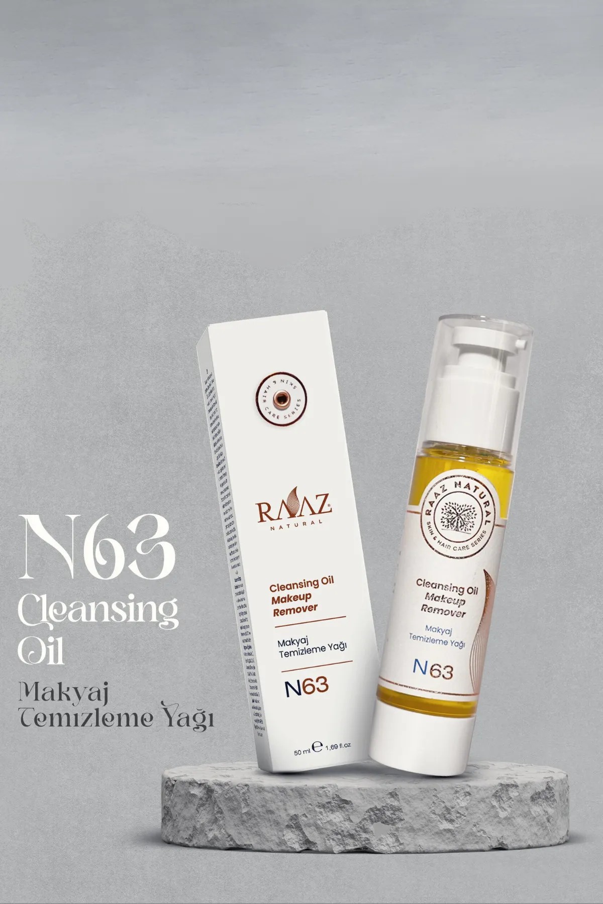 N63 Makyaj Temizleme Yağı 50 ml