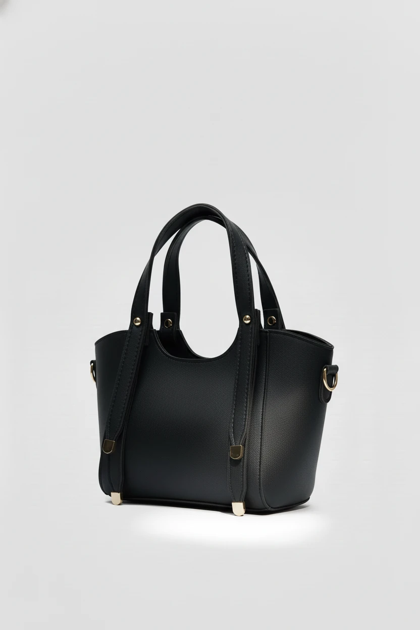  Şık Mini Trapez El ve Çapraz Kadın Çantası